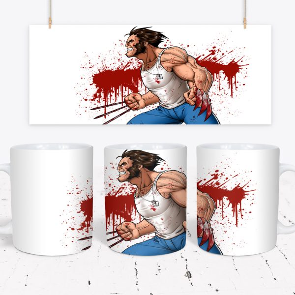 Tazza DC e Marvel - Wolverine 6