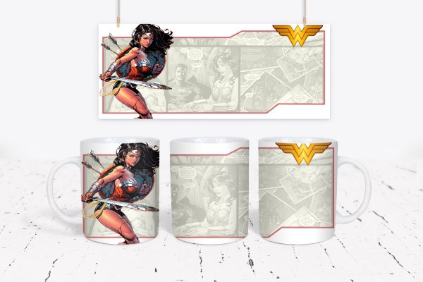 Tazza DC e Marvel - Wonder Woman 2