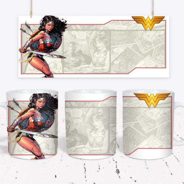 Tazza DC e Marvel - Wonder Woman 2