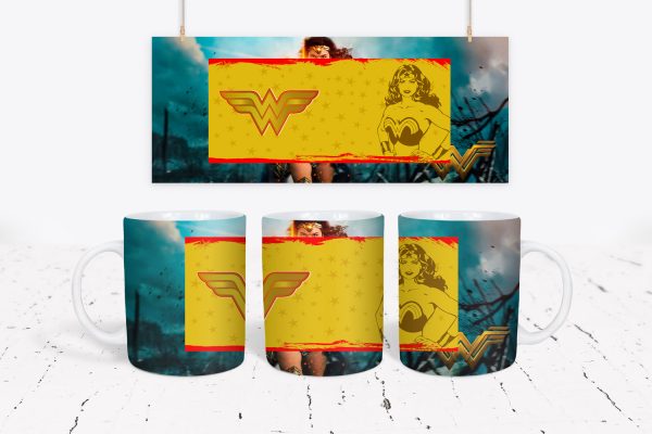 Tazza DC e Marvel - Wonder Woman 3