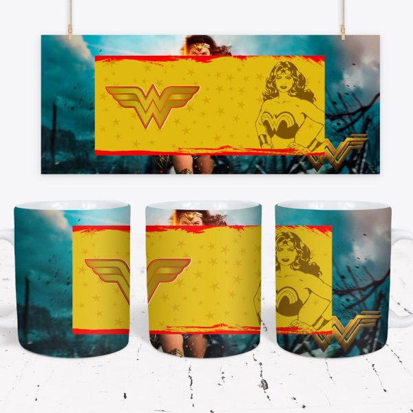 Tazza DC e Marvel - Wonder Woman 3
