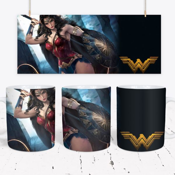 Tazza DC e Marvel - Wonder Woman 7