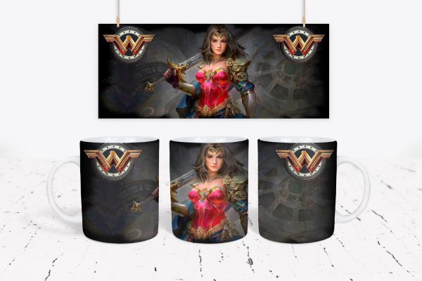 Tazza DC e Marvel - Wonder Woman 8