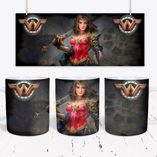 Tazza DC e Marvel - Wonder Woman 8