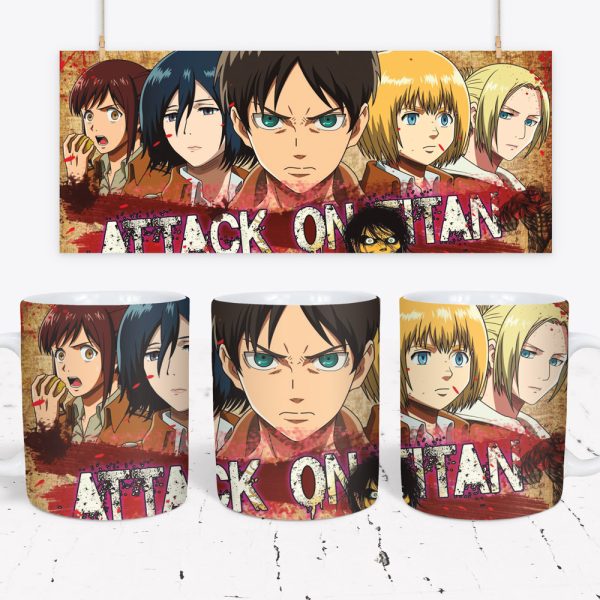 Tazza ATTAC ON TITAN 1